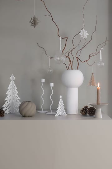 파인트리 장식 전나무 20 cm - White - Cooee Design | 쿠이디자인