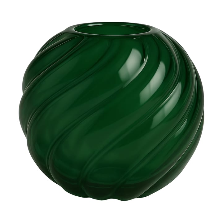 트위스트 볼 화병 Ø20x19 cm - Forest green - Cooee Design | 쿠이디자인