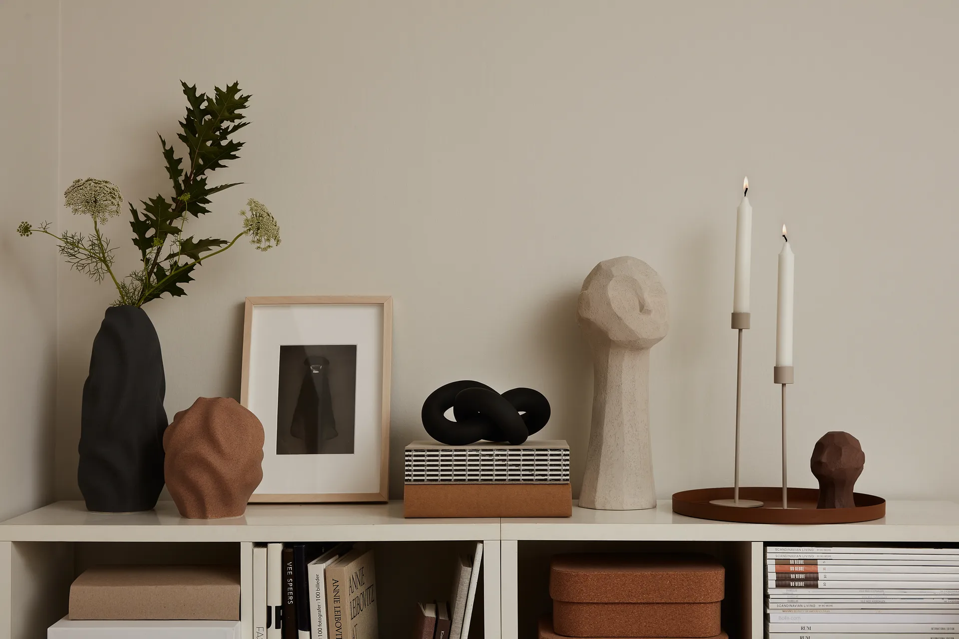 쿠이 캔들홀더 21 cm, sand Cooee Design | 쿠이디자인