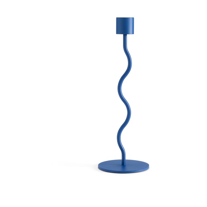 커브드 캔들 홀더 23 cm - Cobalt Blue - Cooee Design | 쿠이디자인