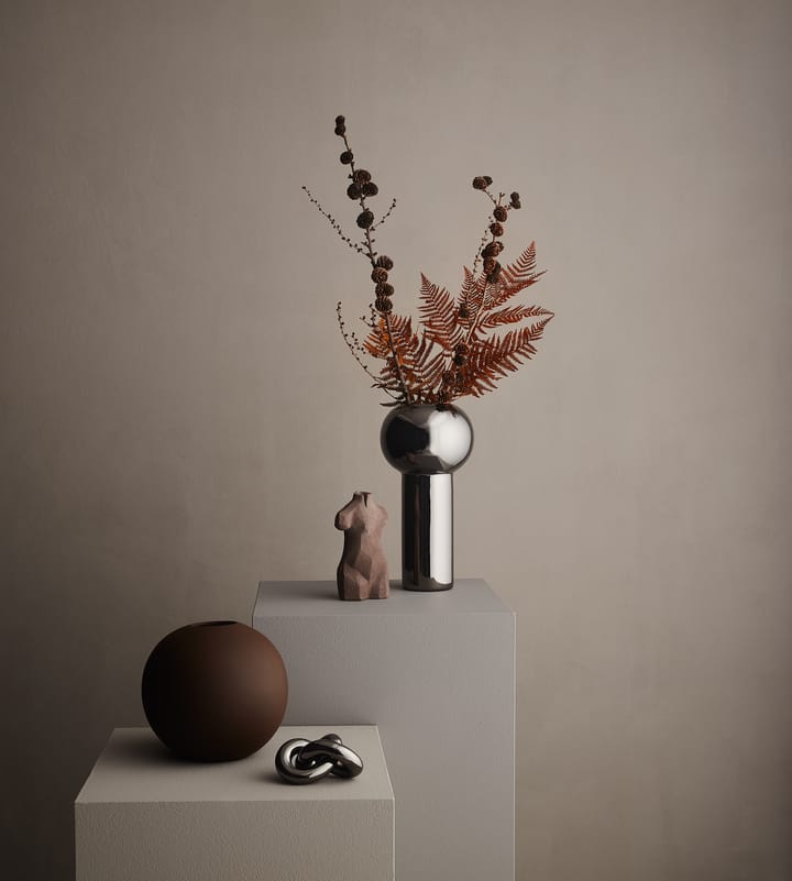필라 화병 24 cm, Dark Silver Cooee Design | 쿠이디자인