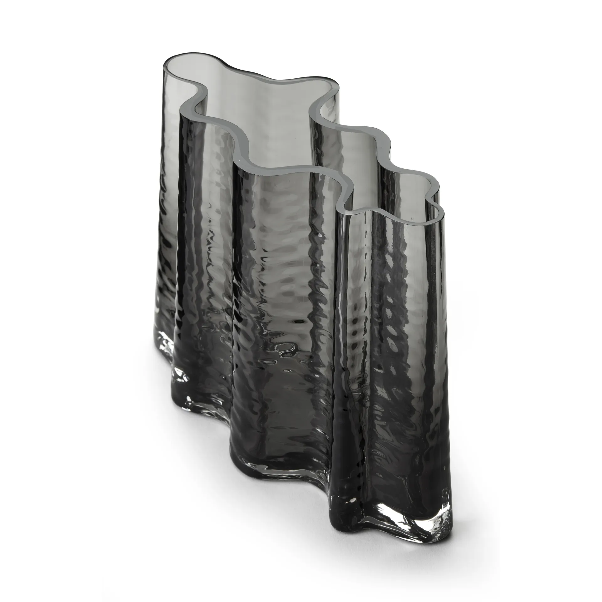 그라이 와이드 화병 24 cm, Smoke Cooee Design | 쿠이디자인