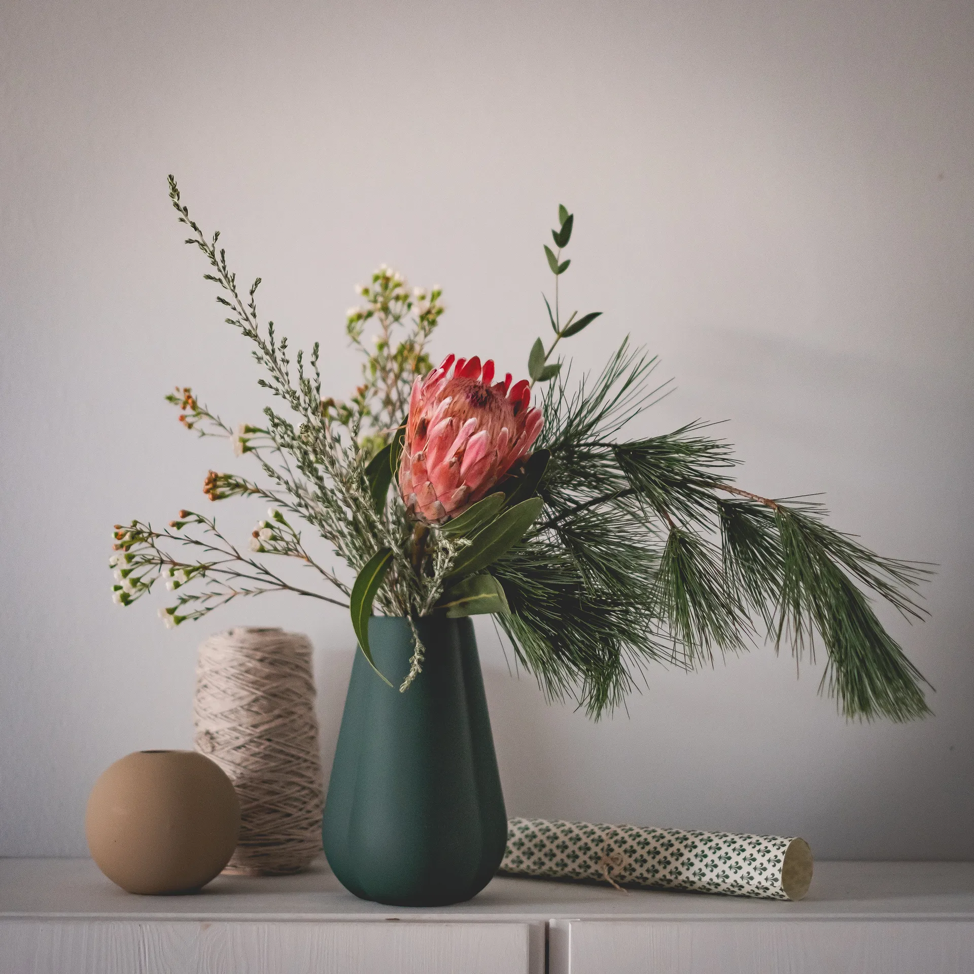 클로버 화병 25 cm, dark green Cooee Design | 쿠이디자인