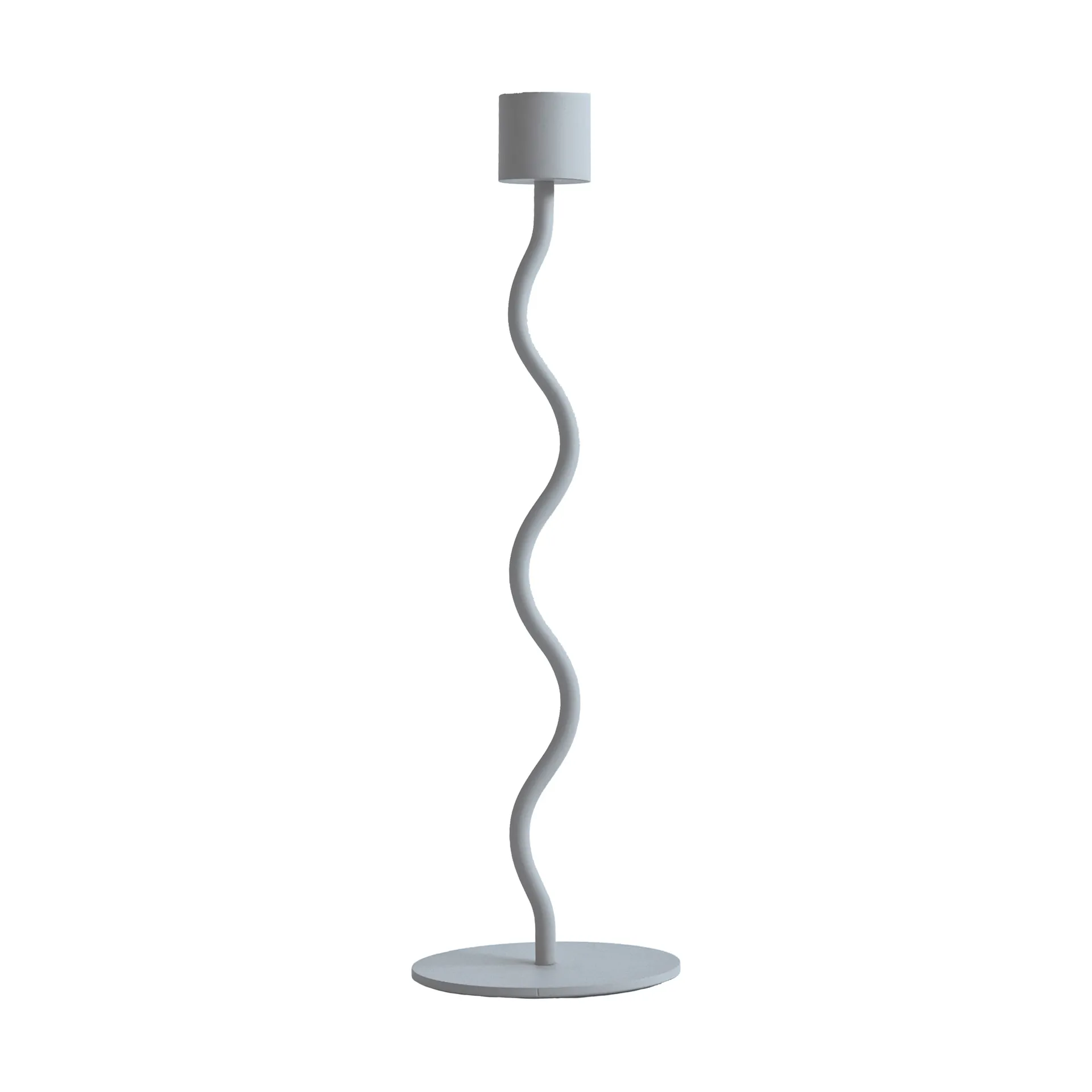 커브드 캔들 홀더 26 cm, Pale blue Cooee Design | 쿠이디자인