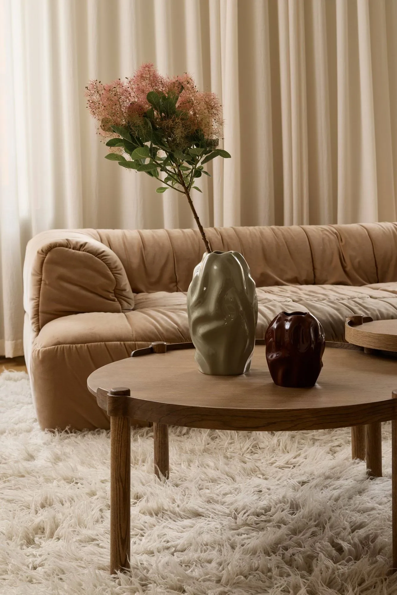 드리프트 데저트 화병 28 cm, Maroon Cooee Design | 쿠이디자인