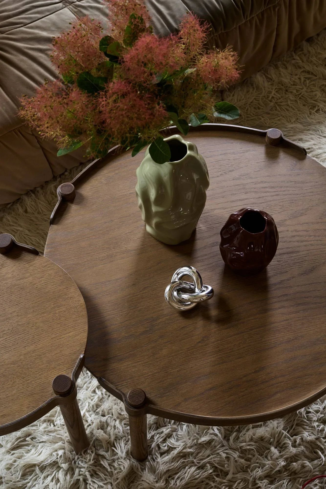 드리프트 데저트 화병 28 cm, Maroon Cooee Design | 쿠이디자인