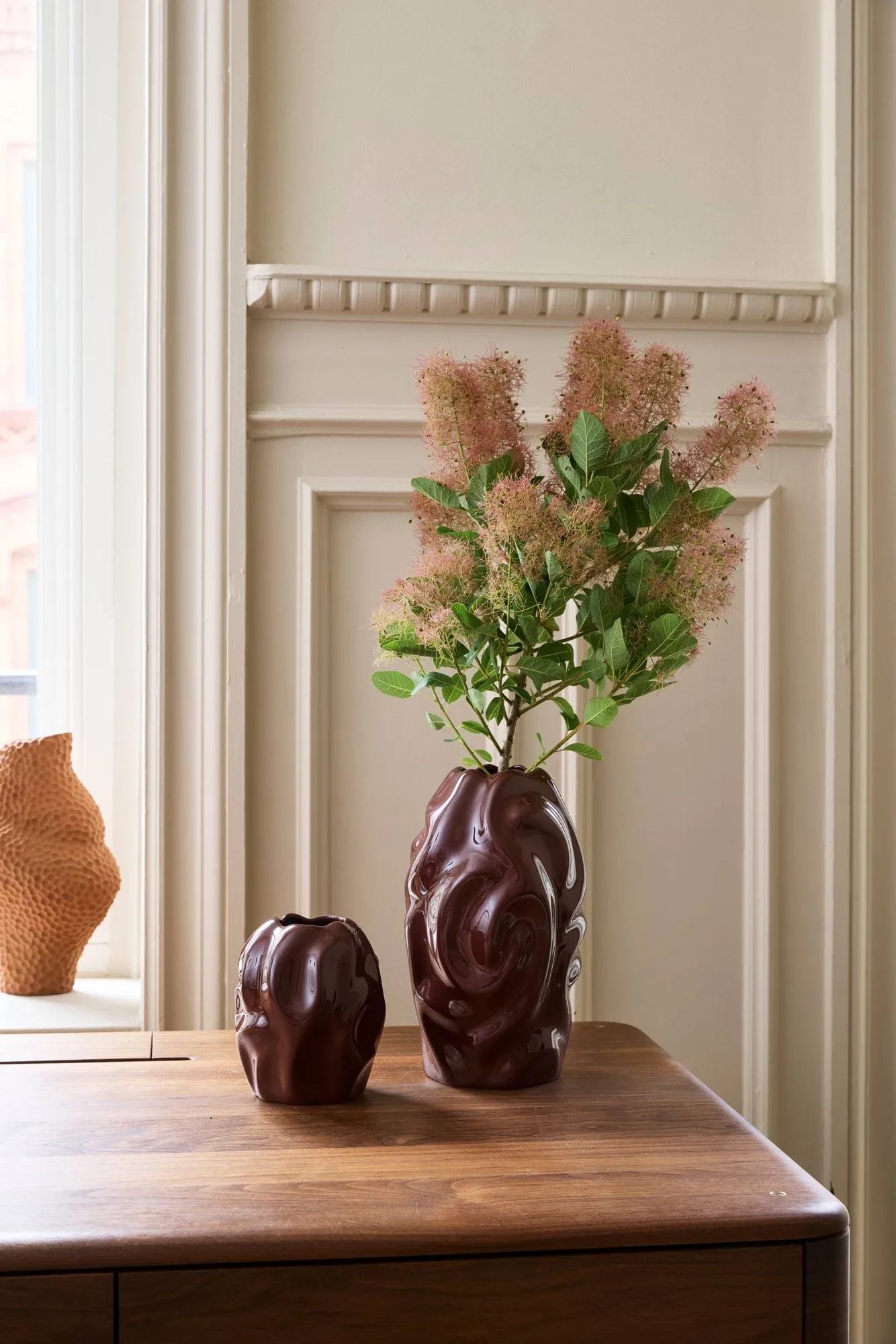 드리프트 데저트 화병 28 cm, Maroon Cooee Design | 쿠이디자인