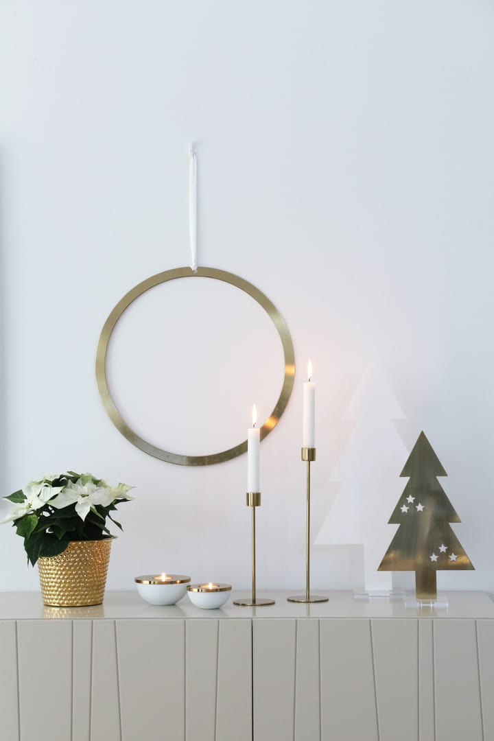 쿠이 캔들홀더 29 cm - brass - Cooee Design | 쿠이디자인