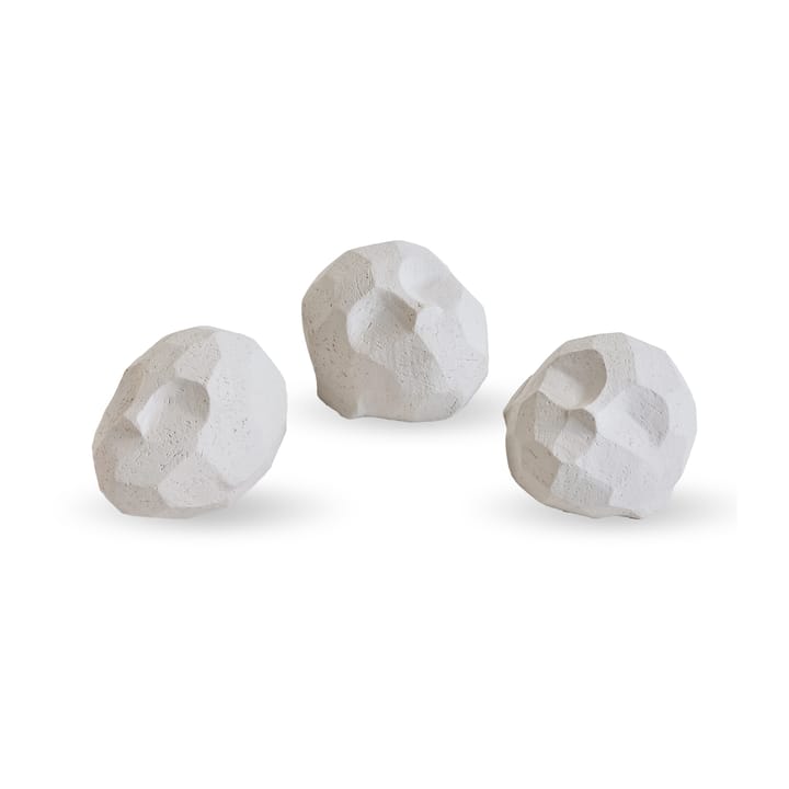 페블 헤드 조각 3개 세트 - Limestone - Cooee Design | 쿠이디자인