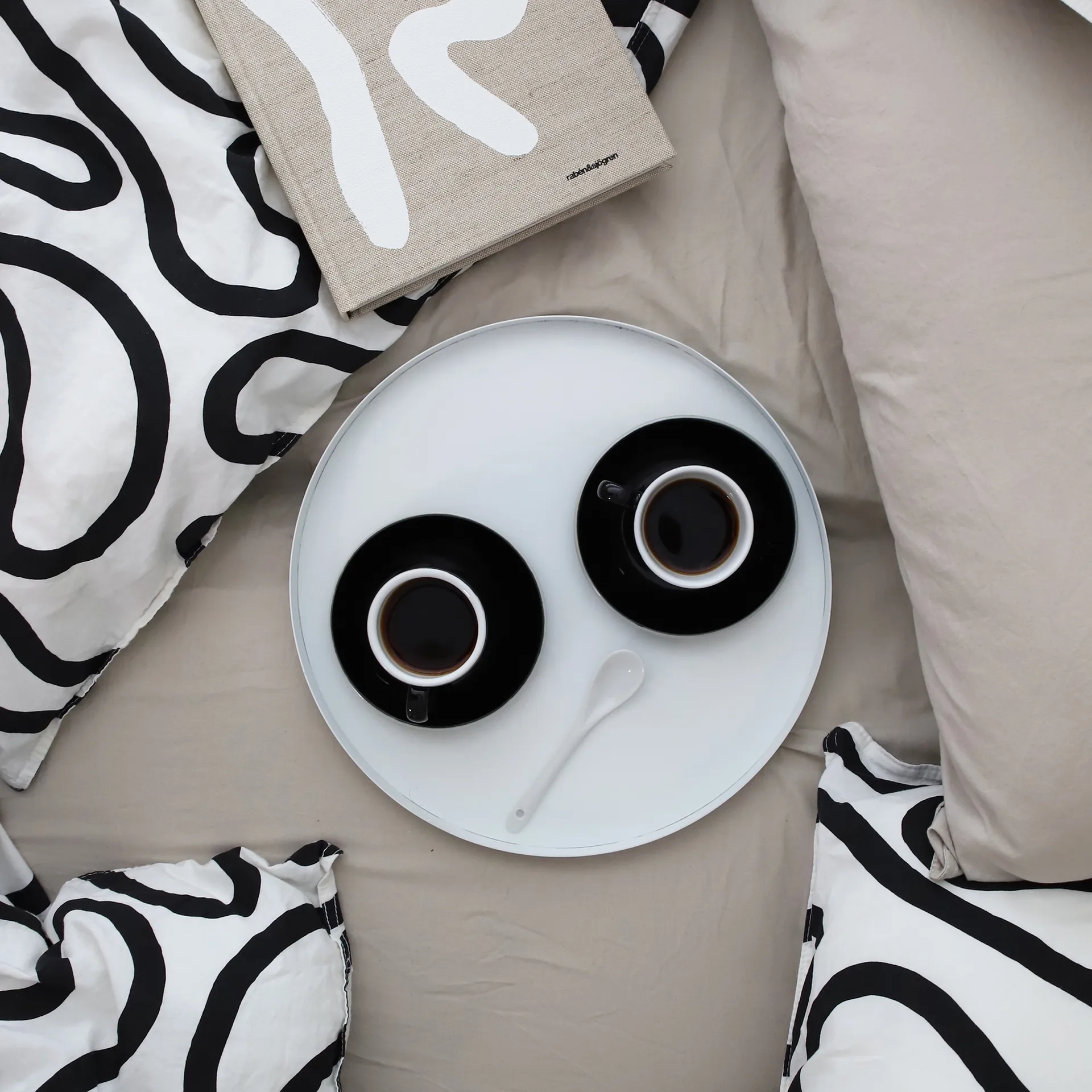 쿠이 트레이 30 cm rund, white Cooee Design | 쿠이디자인