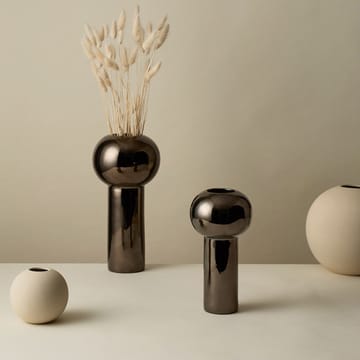 필라 화병 32 cm - Dark Silver - Cooee Design | 쿠이디자인