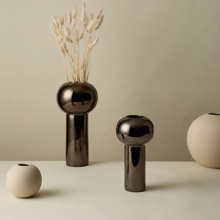필라 화병 32 cm, Dark Silver Cooee Design | 쿠이디자인