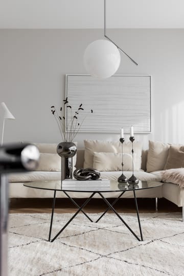 필라 화병 32 cm - Dark Silver - Cooee Design | 쿠이디자인