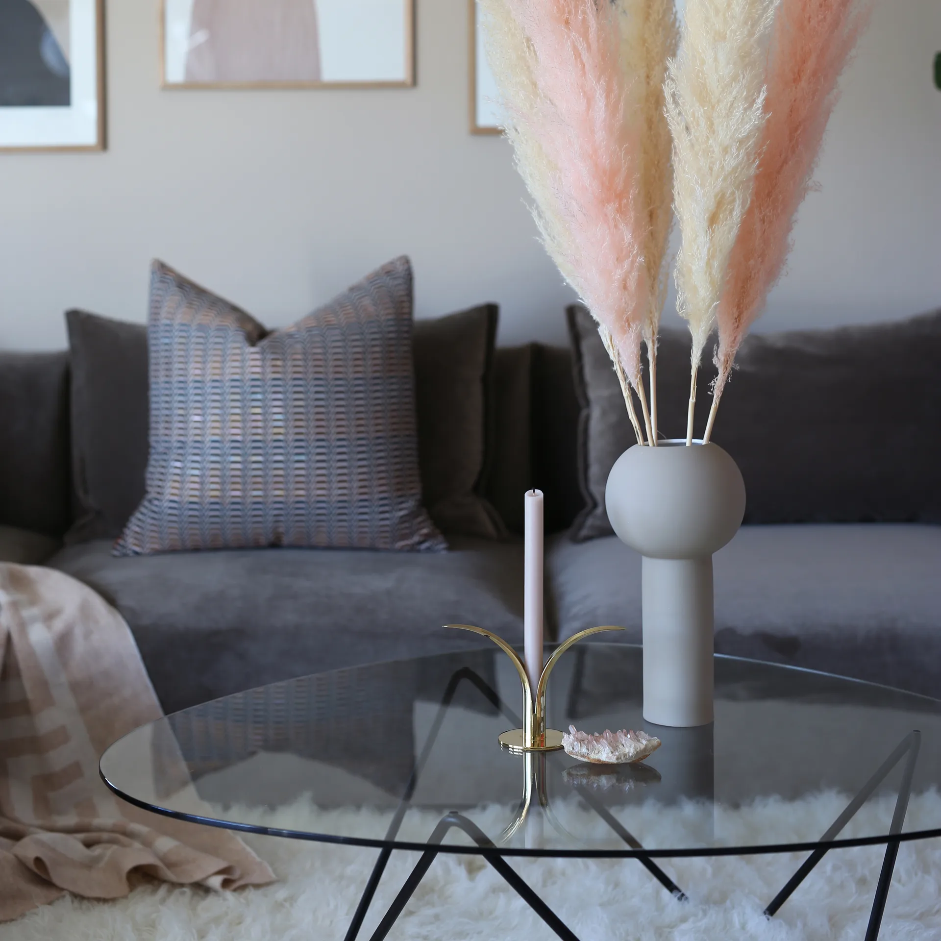 필라 화병 32 cm, Grey Cooee Design | 쿠이디자인