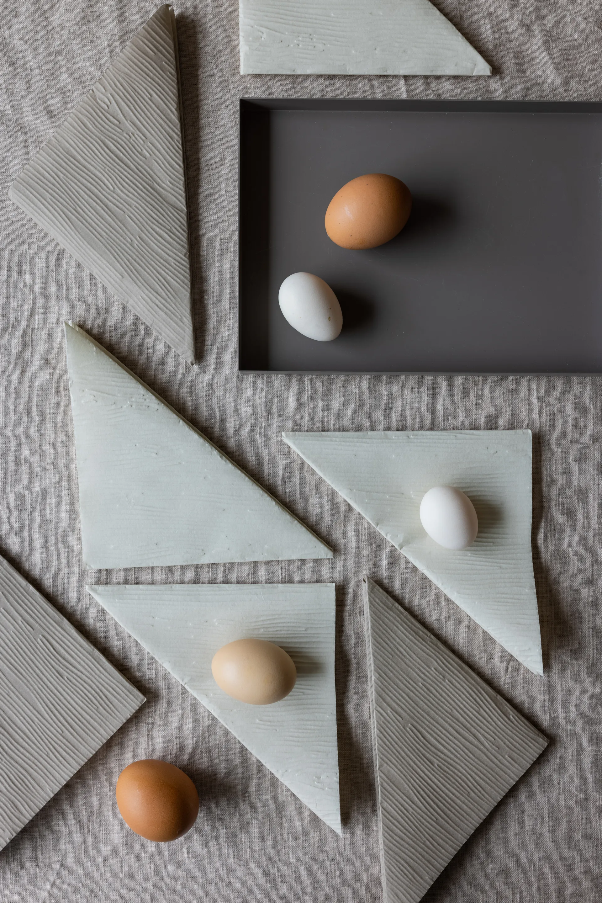 라인즈 냅킨 33x33 cm 18개 세트, Sand Cooee Design | 쿠이디자인