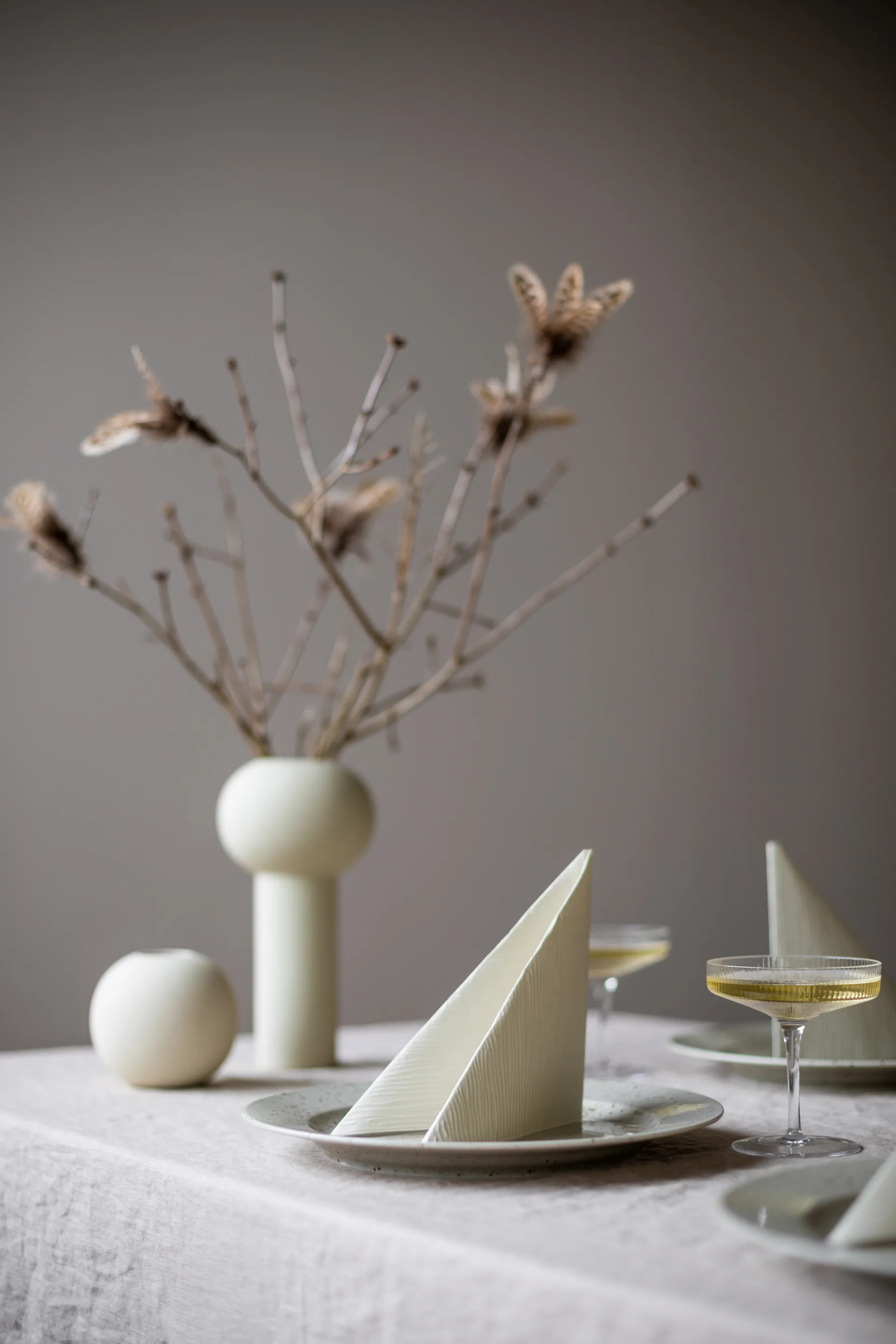 라인즈 냅킨 33x33 cm 18개 세트, Shell Cooee Design | 쿠이디자인