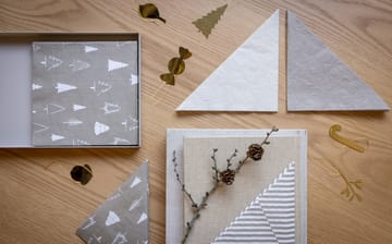 쿠이 리프 냅킨 33x33 cm 20개 세트 - Shell - Cooee Design | 쿠이디자인