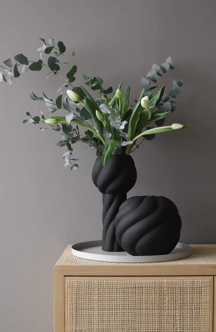 트위스트 필라 화�병 34 cm, Black Cooee Design | 쿠이디자인