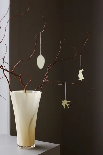 이스터 데코 버드 이스터 장식 4개 세트 - Light yellow - Cooee Design | 쿠이디자인