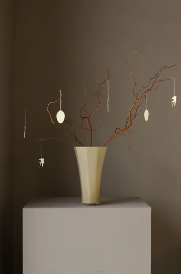 이스터 데코 에그 이스터 장식 4개 세트 - Light yellow - Cooee Design | 쿠이디자인