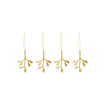쿠이 바우블 브라스 4개 세트 - Mistletoe - Cooee Design | 쿠이디자인