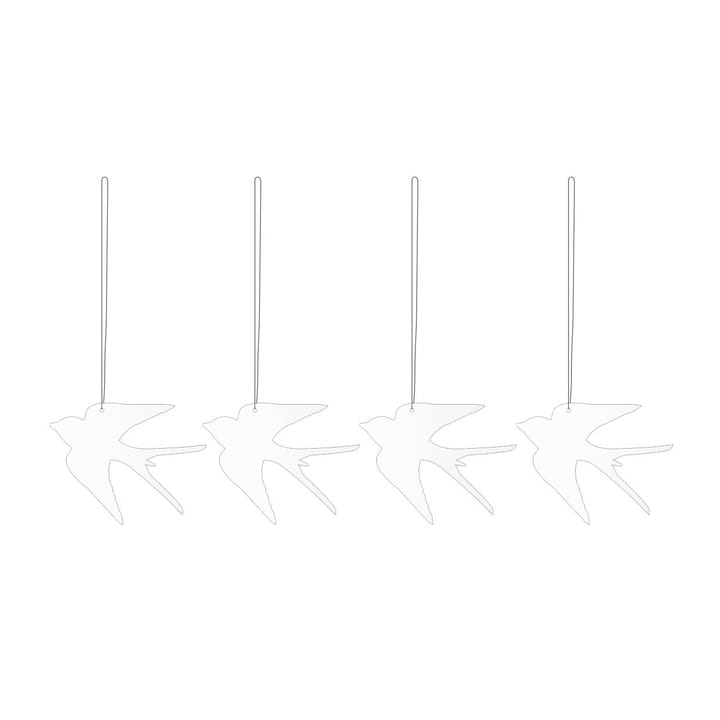 이스터 데코 버드 이스터 데코레이션 4개 세트 - White - Cooee Design | 쿠이디자인
