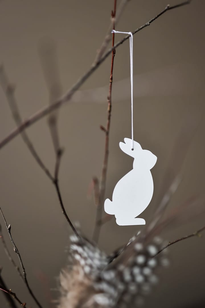 이스터 데코 산토끼 이스터 데코레이션 4개 세트, White Cooee Design | 쿠이디자인