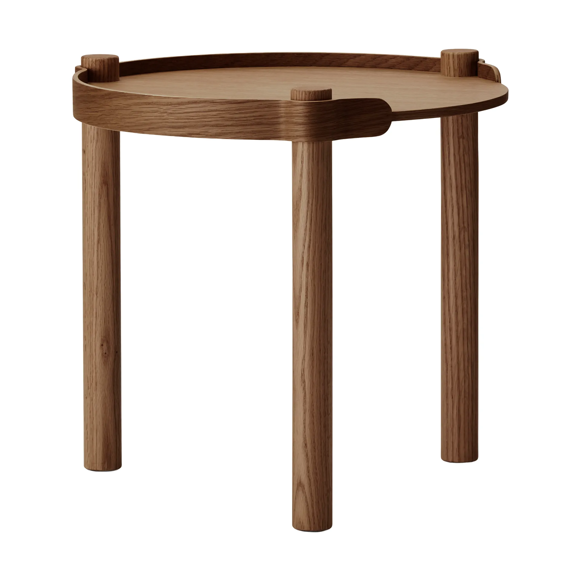우디 테이블 Ø45 cm, Dark stained oak Cooee Design | 쿠이디자인