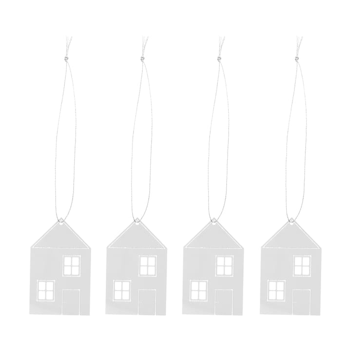 크리스마스 장식 타운 하우스 6 cm - Stainless steel - Cooee Design | 쿠이디자인