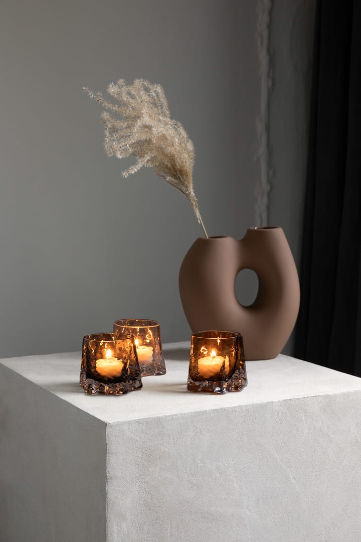 그라이 캔들홀더 Ø8 cm, Cognac Cooee Design | 쿠이디자인