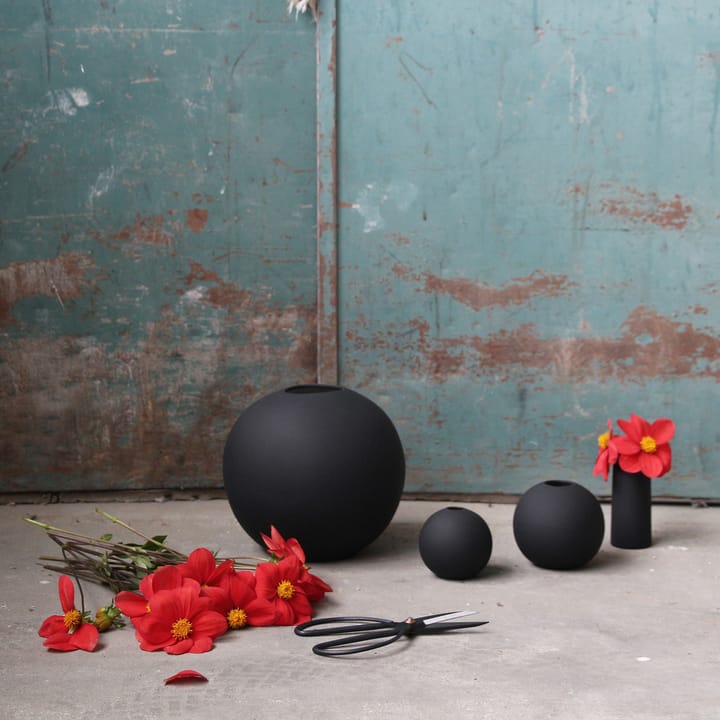 볼 화병 black - 8 cm - Cooee Design | 쿠이디자인