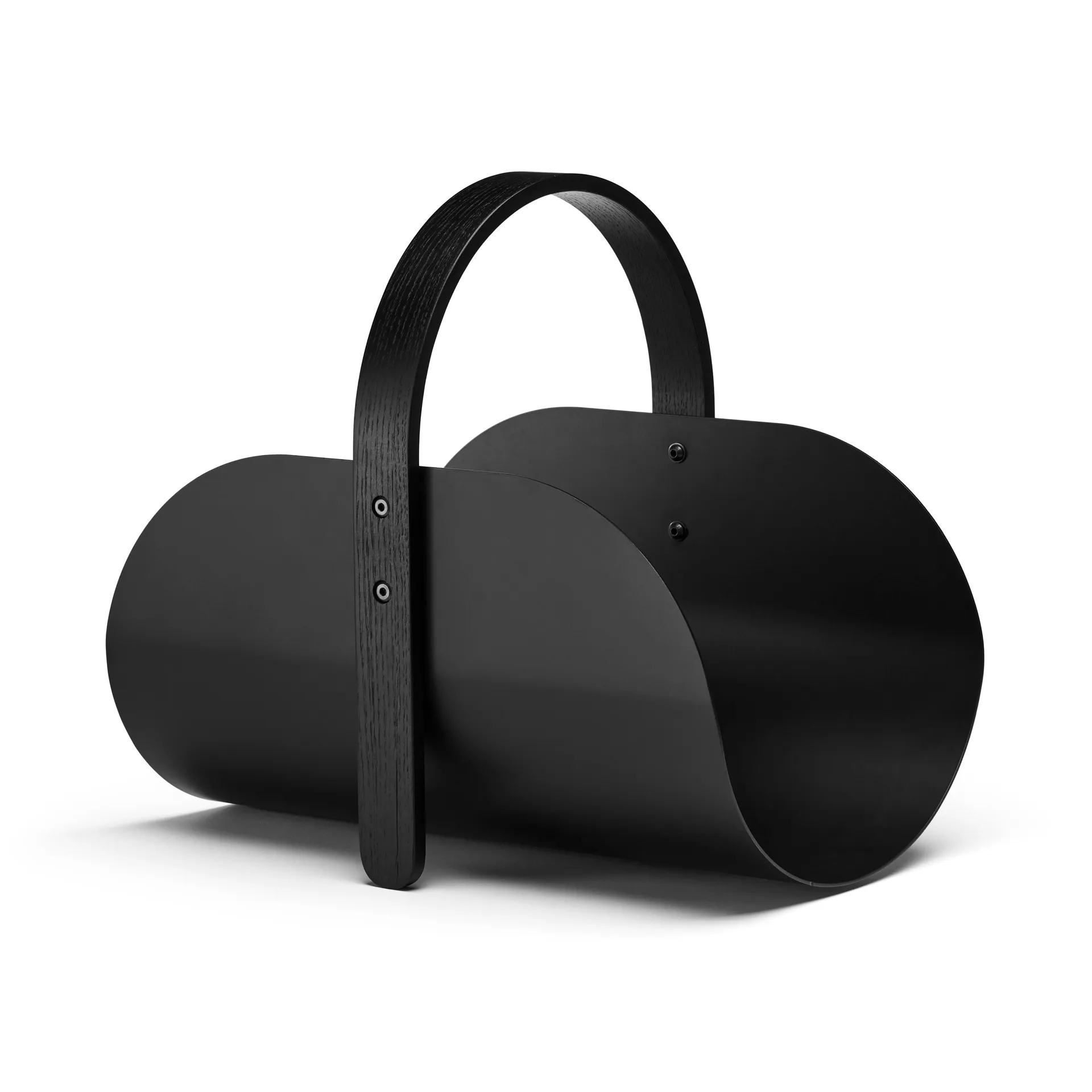 우디 우드 바스켓, Black stained oak Cooee Design | 쿠이디자인