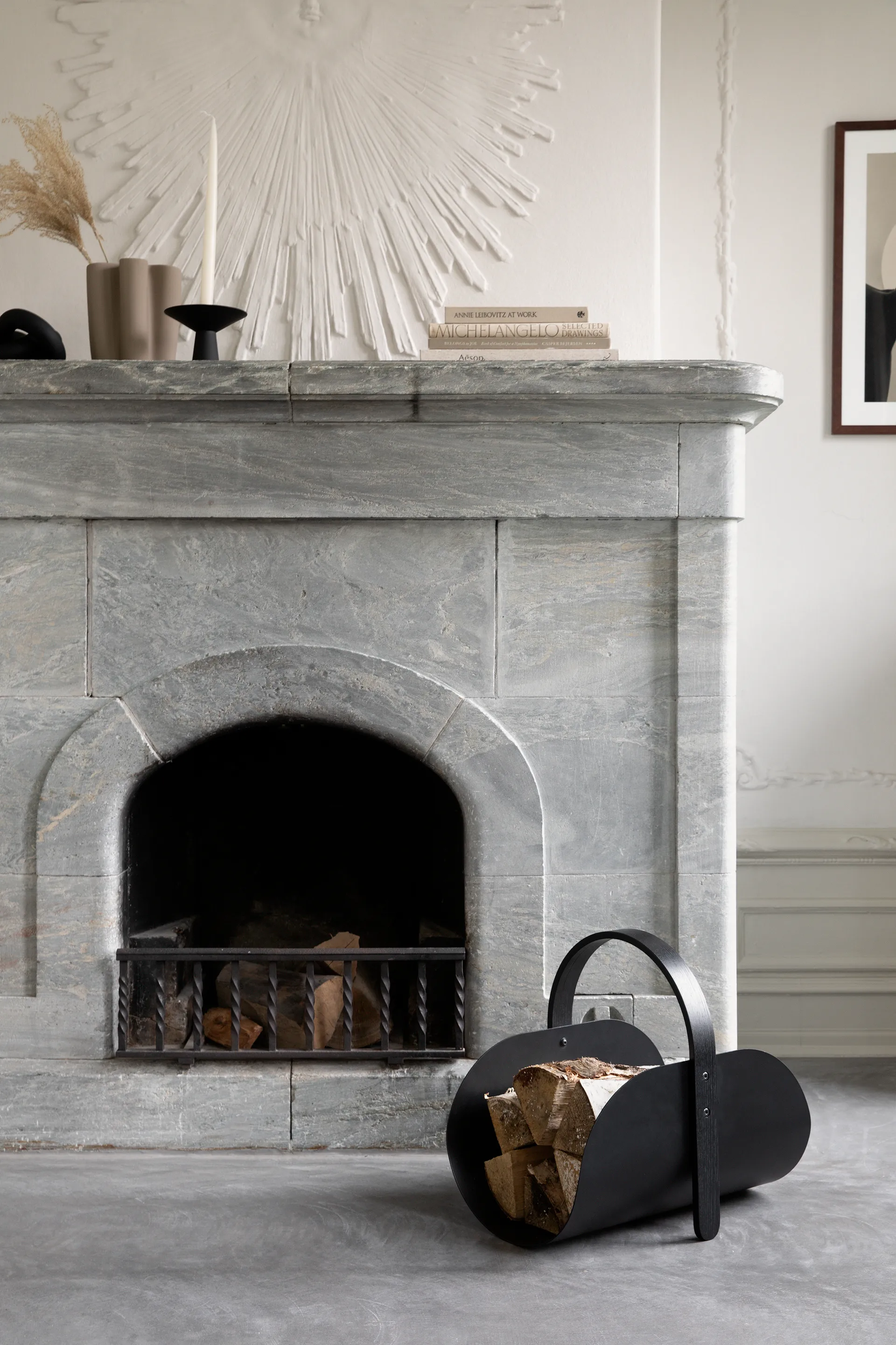 우디 우드 바스켓, Black stained oak Cooee Design | 쿠이디자인