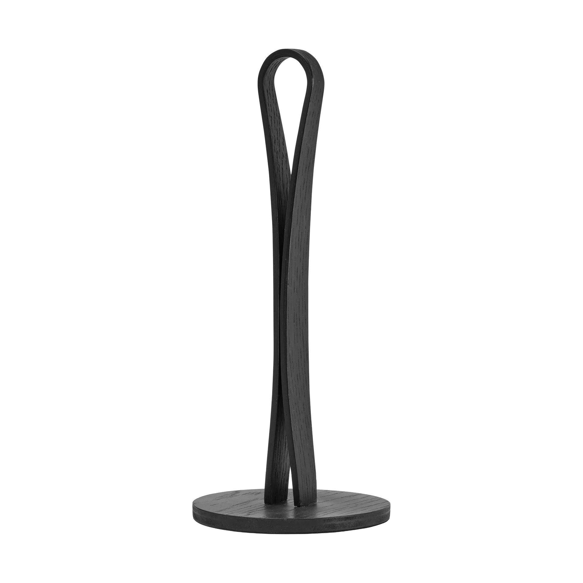 우디 페이퍼 타월 홀더, Black stained oak Cooee Design | 쿠이디자인