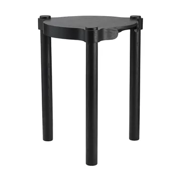 우디 스툴 - Black stained oak - Cooee Design | 쿠이디자인