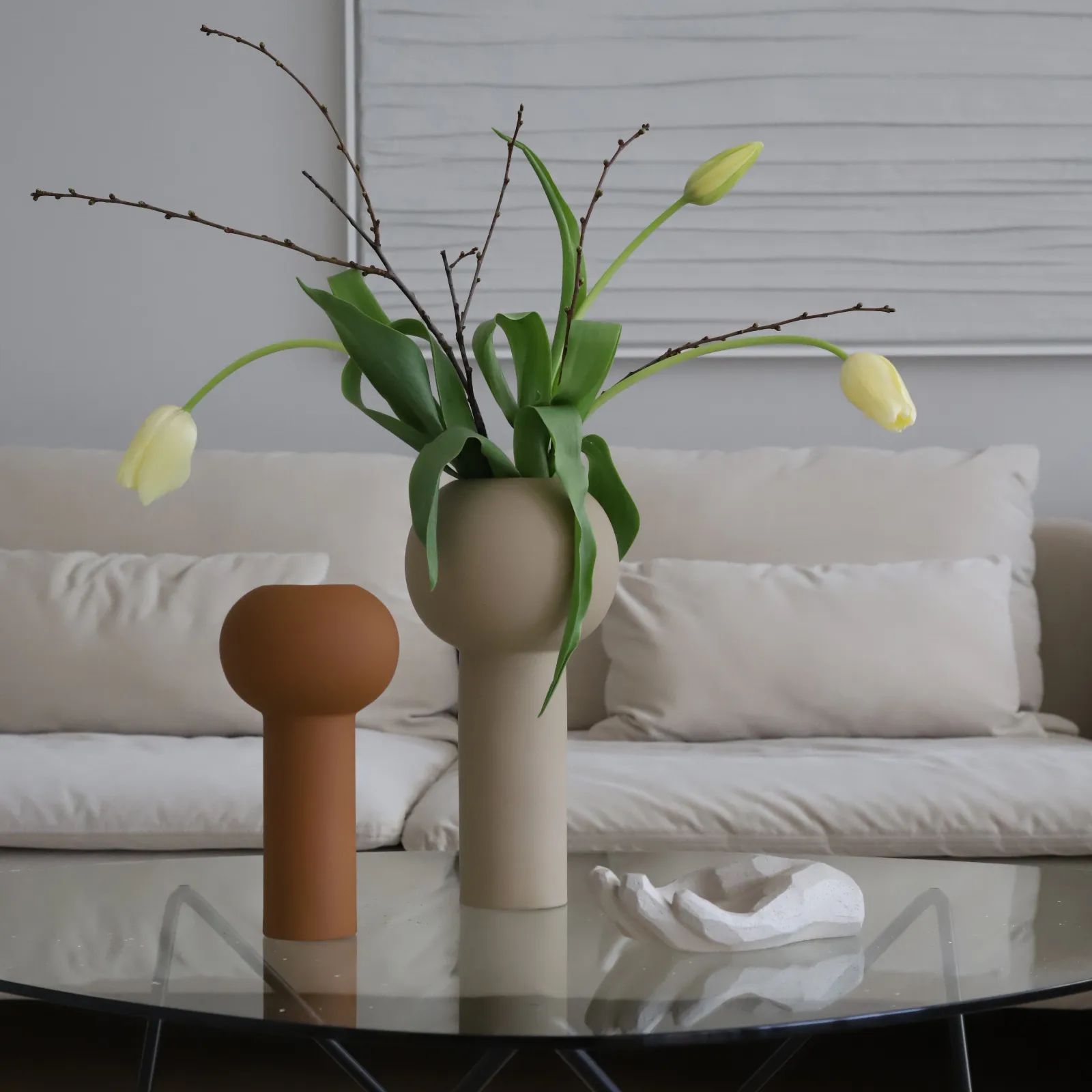 Bless 조각, limestone Cooee Design | 쿠이디자인