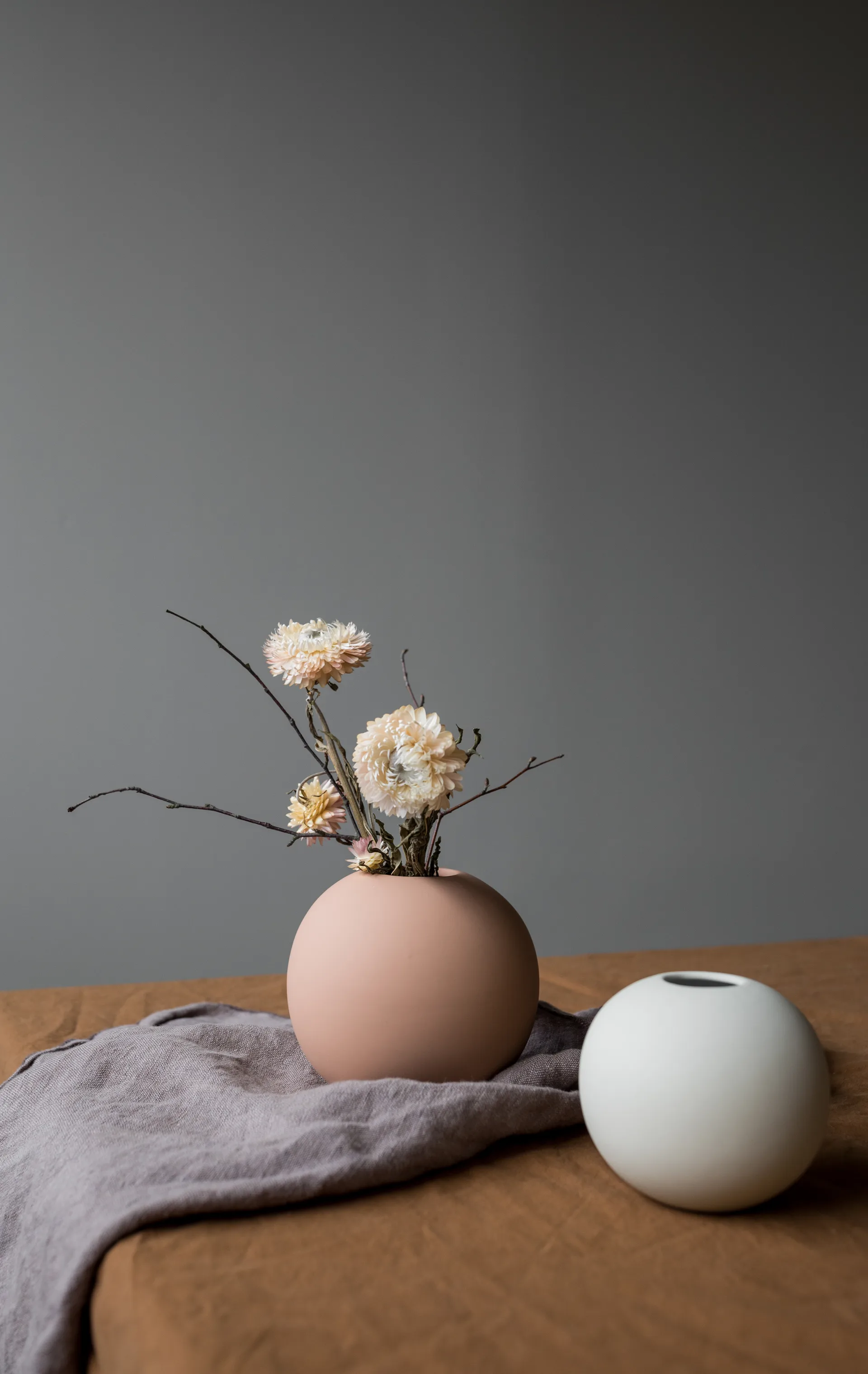 볼 화병 cafe au Lait, 8 cm Cooee Design | 쿠이디자인