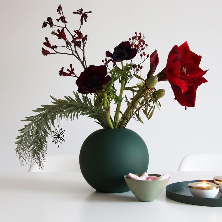 볼 화병 dark green - 20 cm - Cooee Design | 쿠이디자인