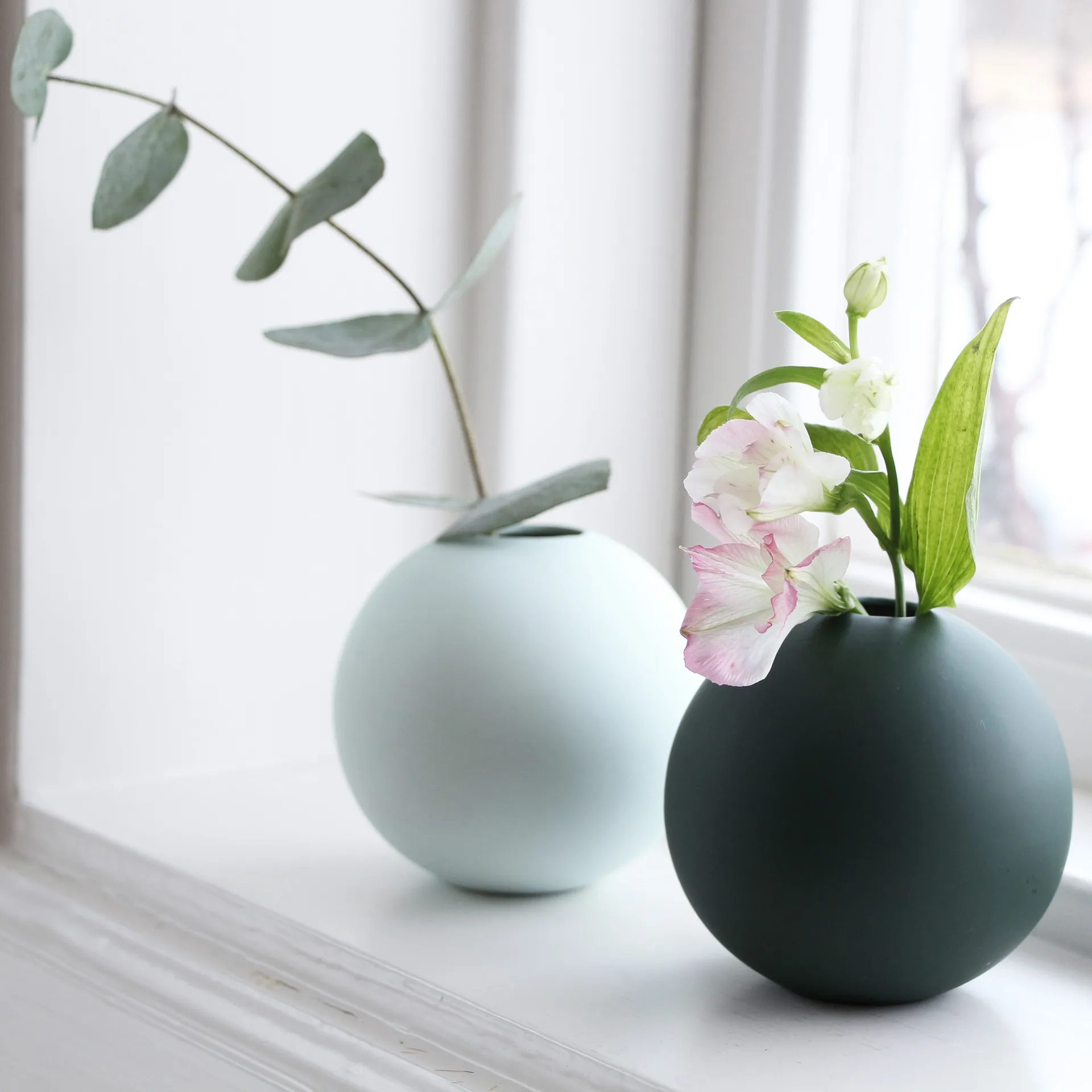 볼 화병 dark green, 8 cm Cooee Design | 쿠이디자인