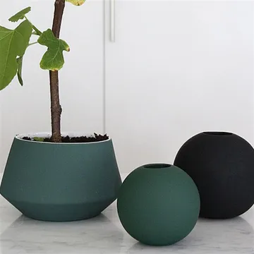 볼 화병 dark green - 8 cm - Cooee Design | 쿠이디자인