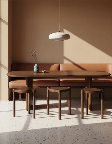 우디 스툴 - Dark oak - Cooee Design | 쿠이디자인