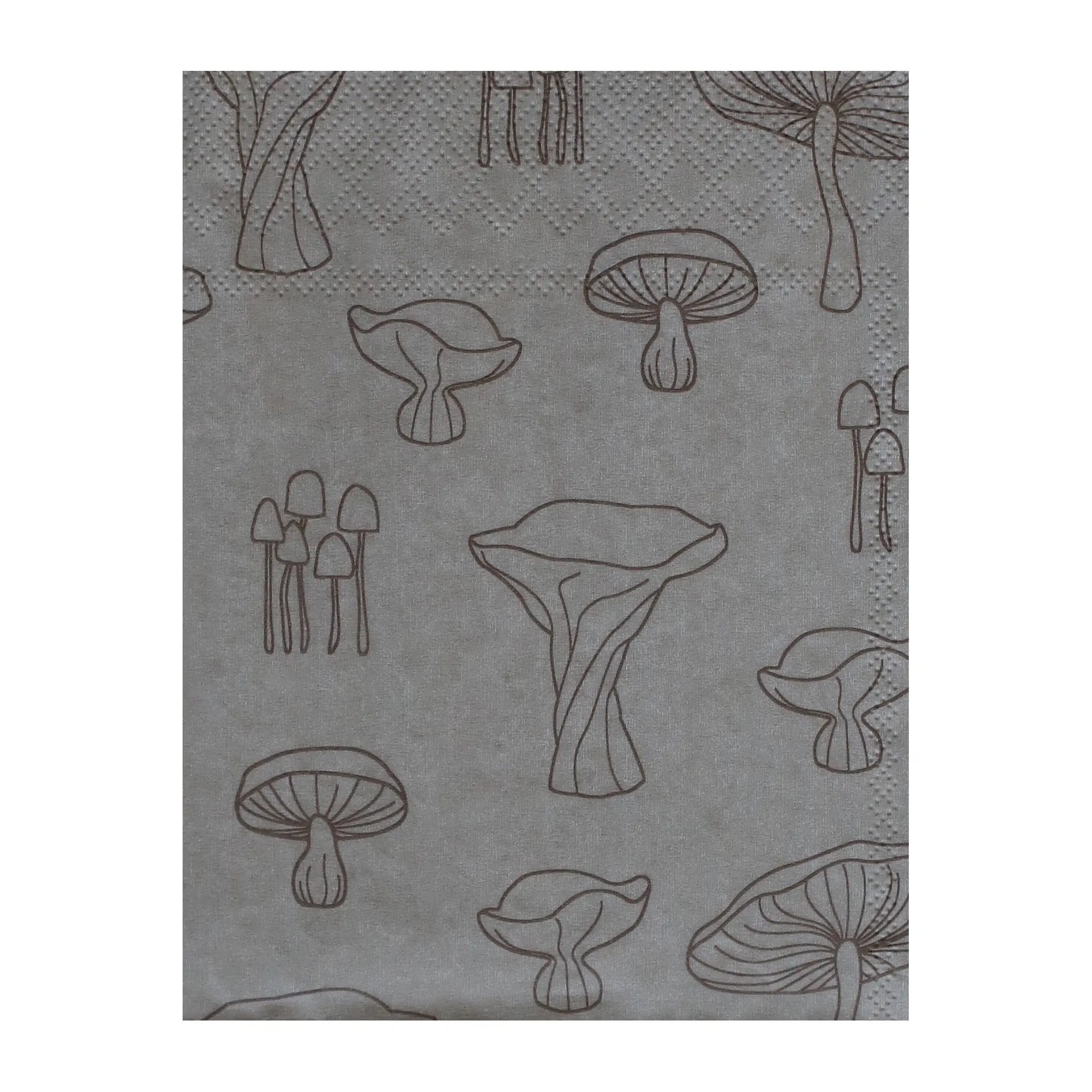 Fungi 냅킨 33x33 cm 20개 세트, Sand-hazelnut Cooee Design | 쿠이디자인