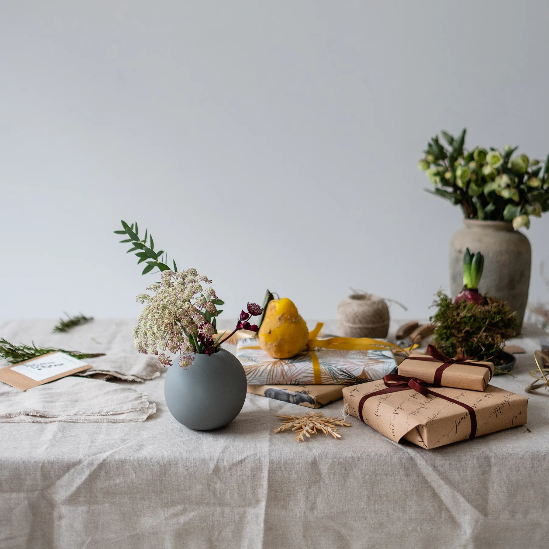 볼 화병 grey, 10 cm Cooee Design | 쿠이디자인