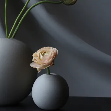 볼 화병 grey - 8 cm - Cooee Design | 쿠이디자인