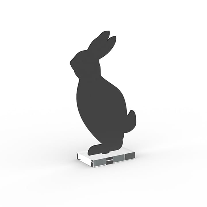 Hare Easter 데코레이션 18 cm - black - Cooee Design | 쿠이디자인
