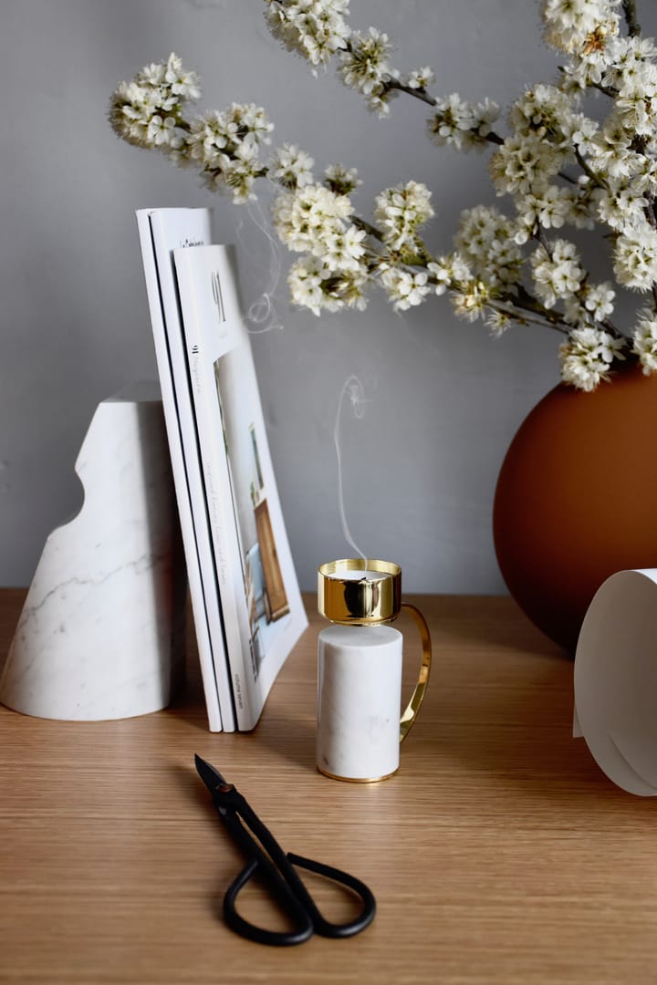 Heavy 캔들 홀더, carrara Cooee Design | 쿠이디자인