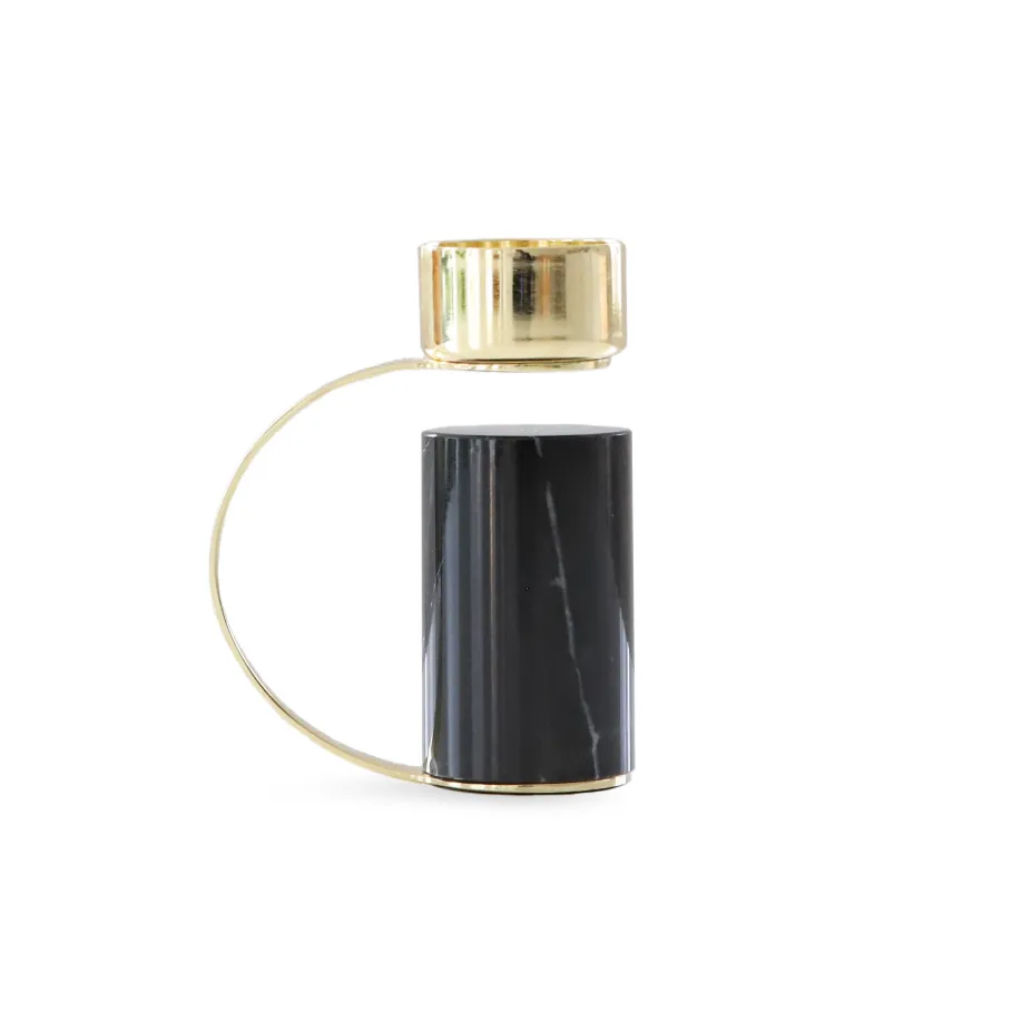 Heavy 캔들 홀더, nero marquina Cooee Design | 쿠이디자인