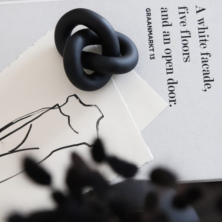 Knot 테이블 데코레이션 스몰, black Cooee Design | 쿠이디자인