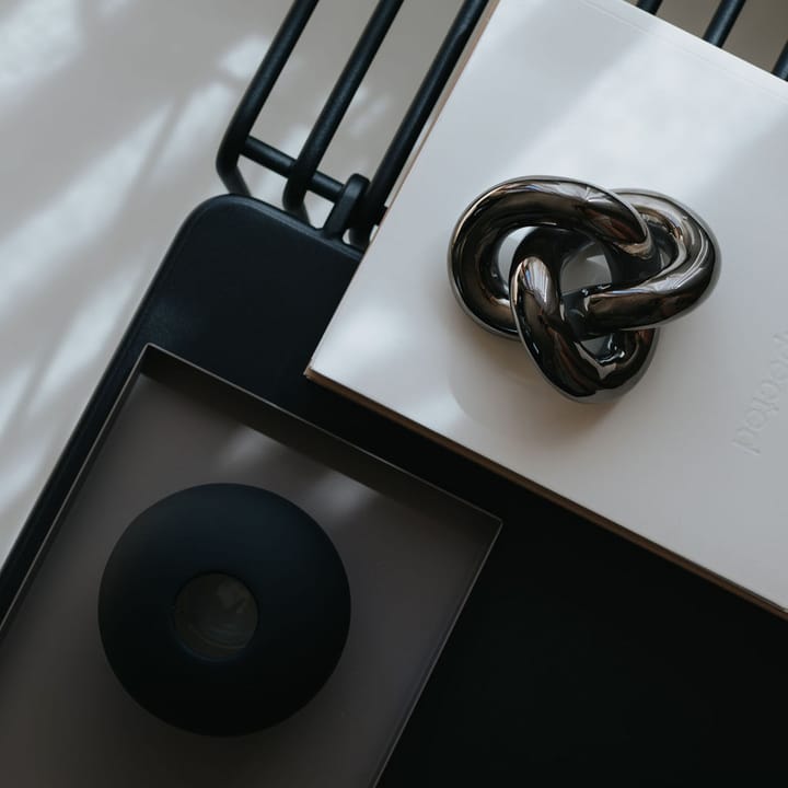 Knot 테이블 데코레이션 스몰, dark silver Cooee Design | 쿠이디자인