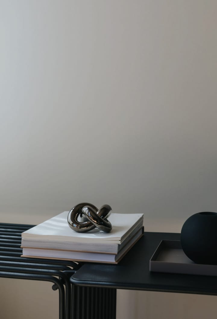 Knot 테이블 데코레이션 스몰, dark silver Cooee Design | 쿠이디자인